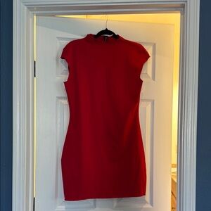 Brand New Red Divided Dress
